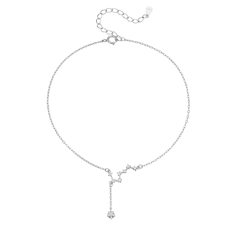 S925 Sterling Silver Big Dipper Anklet - Image 4