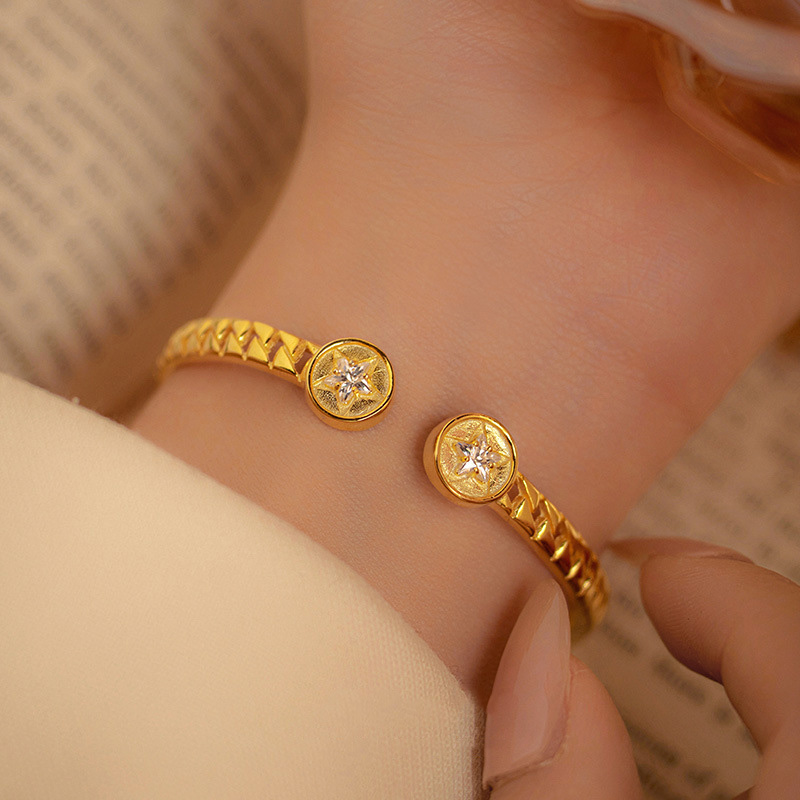 S925 Sterling Silver Star Bracelet