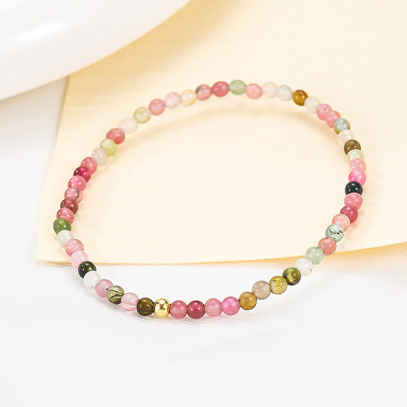 S925 Sterling Silver Dopamine Glass Bead Bracelet - Image 5