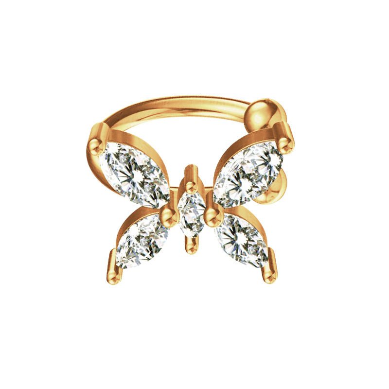 S925 Sterling Silver Butterfly Ear Cuff - Image 4