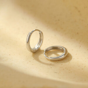 RHODIUM PLATED12mm