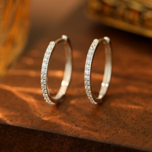 RHODIUM PLATED19mm
