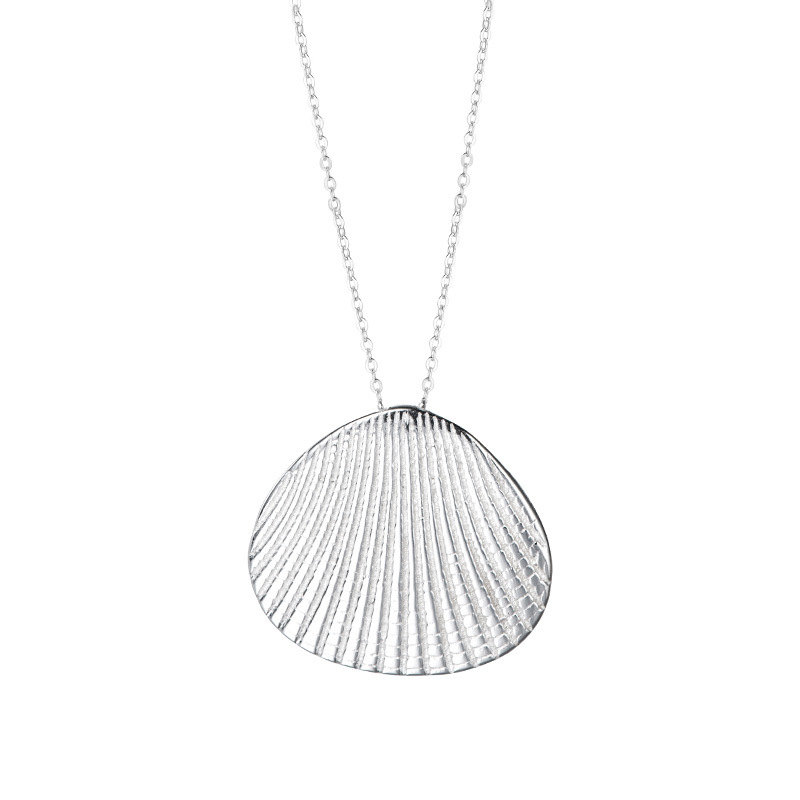 S925 Sterling Silver Shell Necklace - Image 4