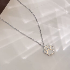 RHODIUM PLATED-White