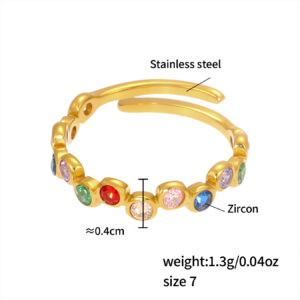 Golden Color Zircon