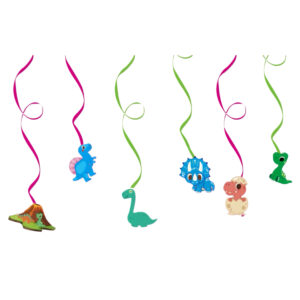 Dinosaur spiral 6pcs