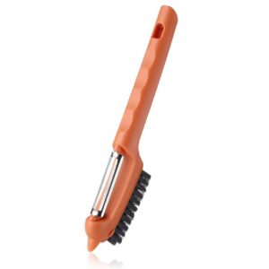 Orange multi-purpose paring knife