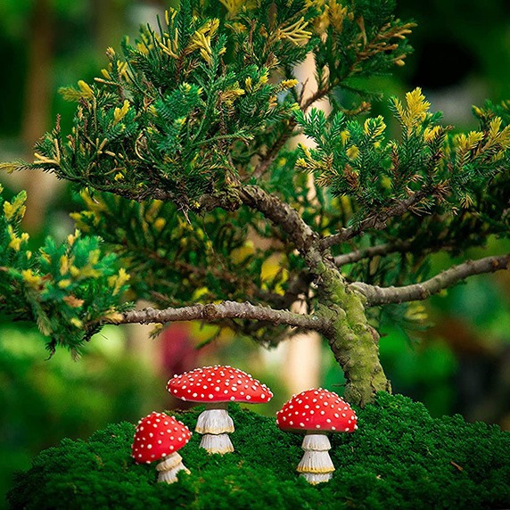 Glow in the Dark Mushroom Garden Set - Luminous Yard Decor - Image 3