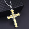 Gold + stainless steel chain