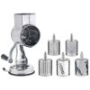 Suction cup stainless steel five-knife model