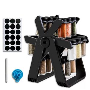 【Rotating Rack】Upgraded version 18 glass bottles