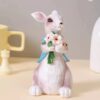 Blue Easter bunny bouquet