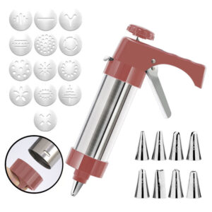 Stainless steel biscuit machine 13 pieces of red version