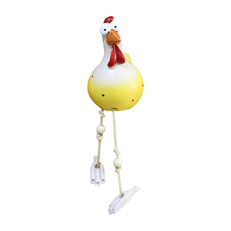 Funny Hanging Chicken Garden Ornament - Spring Yard Decor - Image 5