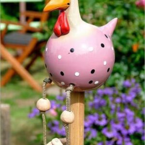 Long-legged chicken - pink chicken
