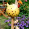 Long-legged chicken - yellow chicken