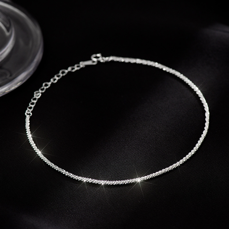 S925 Sterling Silver Starry Sky Anklet - Image 3