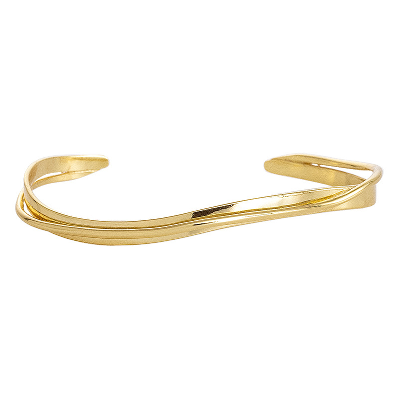 S925 Sterling Silver Minimalist Möbius Strip Bracelet - Image 4