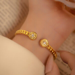 S925 Sterling Silver Star Bracelet