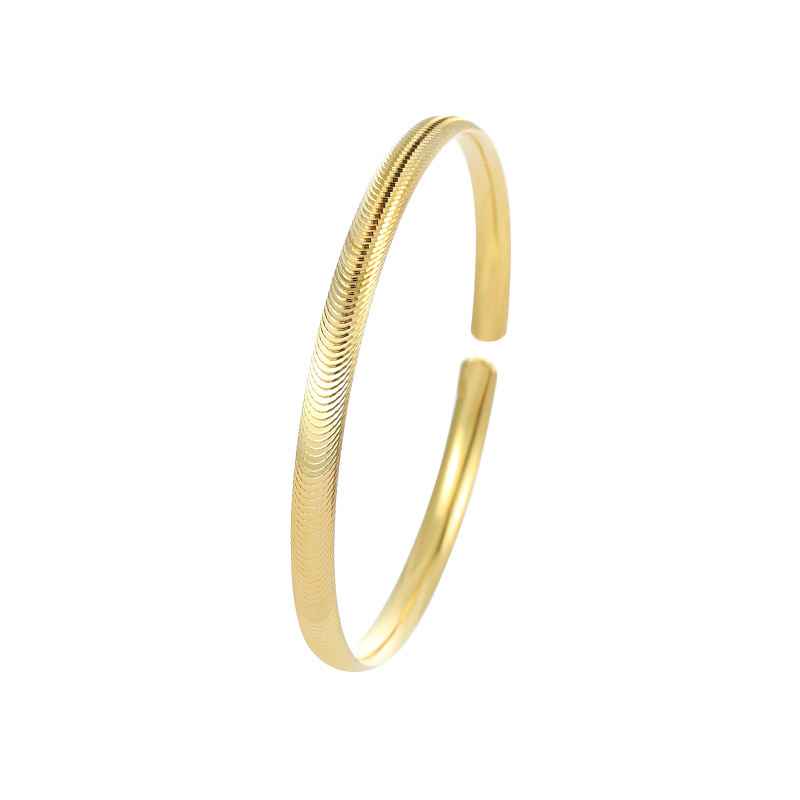 S925 Sterling Silver Brushed Finish Bracelet - Image 4