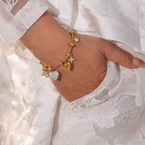 gold heart