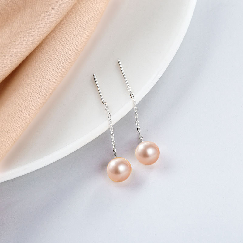 Freshwater Pearl Earrings - Silver