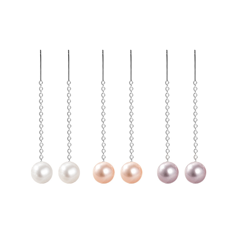 Freshwater Pearl Earrings - Silver