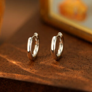 RHODIUM PLATED12mm