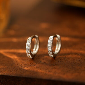RHODIUM PLATED9mm