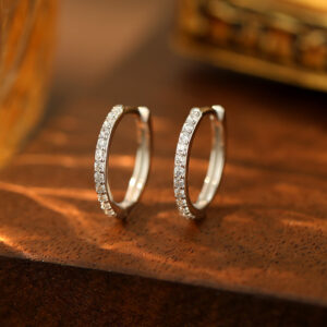 RHODIUM PLATED15mm