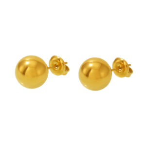 GOLD PLATED Hollow Bead