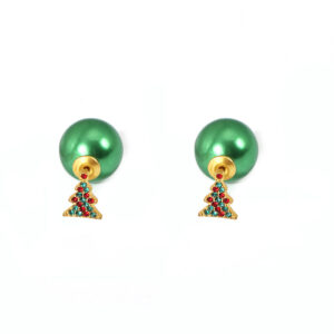 Green Beaded Christmas Tree