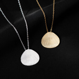 S925 Sterling Silver Shell Necklace