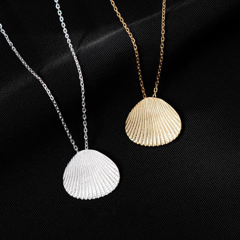 S925 Sterling Silver Shell Necklace