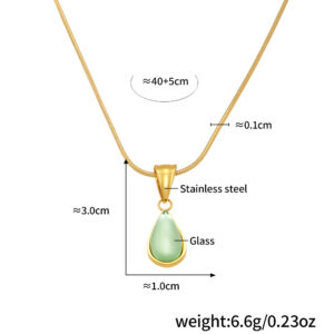 Green Glass Stone