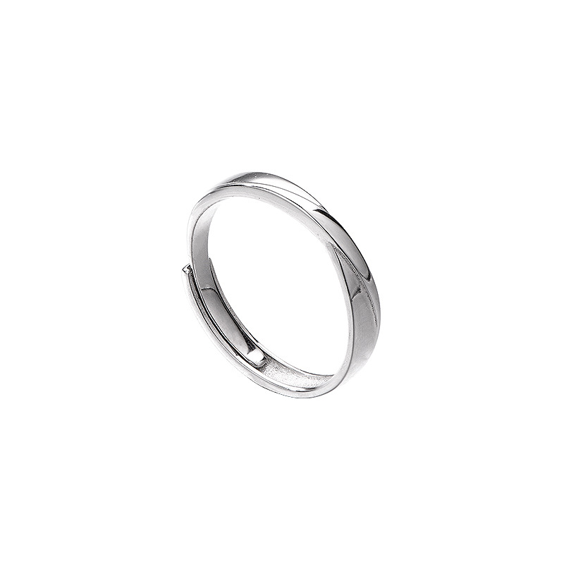 S925 Sterling Silver Minimalist Möbius Strip Ring - Image 4