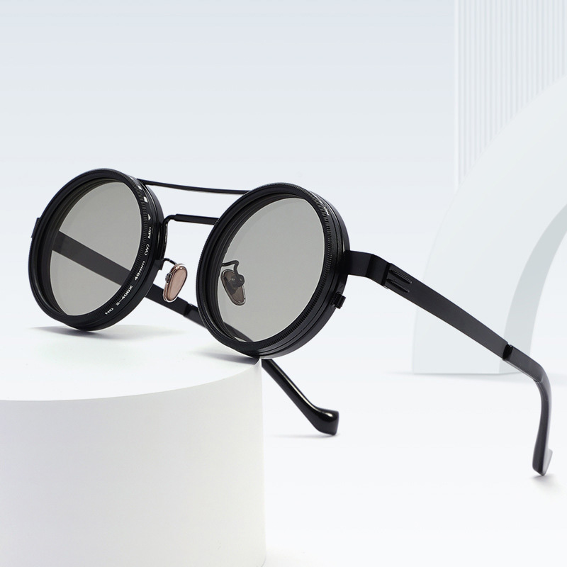 Adjustable ND Polarized Sunglasses - 9-Speed Dimming Lens