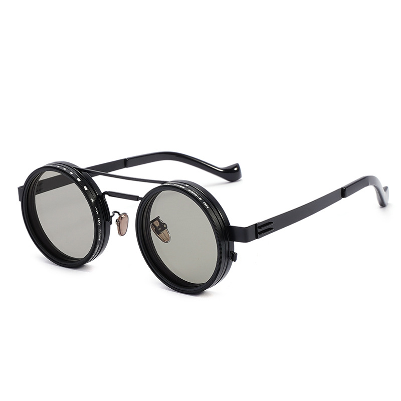 Adjustable ND Polarized Sunglasses - 9-Speed Dimming Lens - Image 4